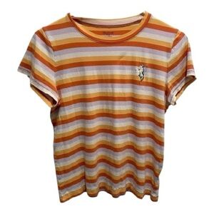 Madewell Top Daisy Embroidered Northside Vintage Tee Broadway Stripe